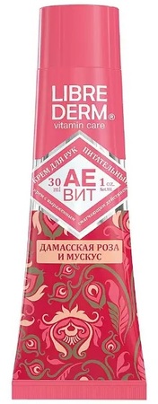 Либридерм Аевит крем для рук питательный Дамасская роза и Мускус, 30 мл в интернет-аптеке Пермфармация