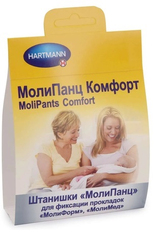 Hartmann molipants comfort штанишки для фиксации прокладок эластичные р.xl n1 в интернет-аптеке Пермфармация