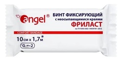 Эвтекс бинт фиксирующий 10см х 1.7м фриласт angel