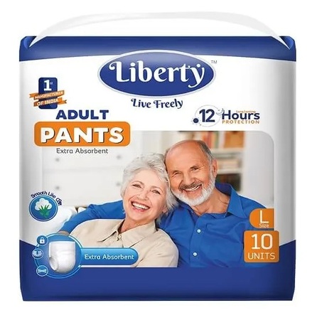 Liberty premium подгузники-трусики для взрослых life freely adul pants р.m 61-115см n10 в интернет-аптеке Пермфармация