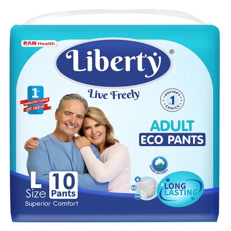 Liberty подгузники-трусики для взрослых р.l 75-100см n10 eco pants в интернет-аптеке Пермфармация