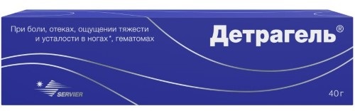 Детрагель гель д/наружн.прим-я 40г туба в интернет-аптеке Пермфармация