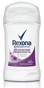 rexona антиперспирант-карандаш женский абсолютная уверенность 40мл акция rubic
