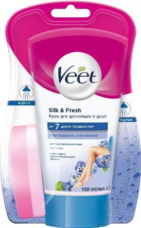 Veet крем для депиляции в душе для чувствительной кожи, 150 мл в интернет-аптеке Пермфармация