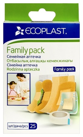 Ecoplast набор: пластырь медицинский n25 в интернет-аптеке Пермфармация