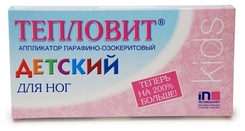Тепловит аппликатор для ног парафино-озокеритовый 130г .