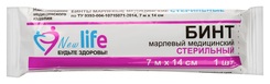 New life бинт марл.стер. 7мх14см n1