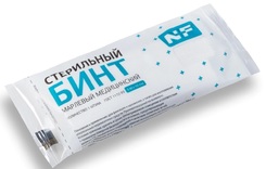 Ньюфарм бинт марл.стер. пл.32г/м2 5мх10см инд.уп