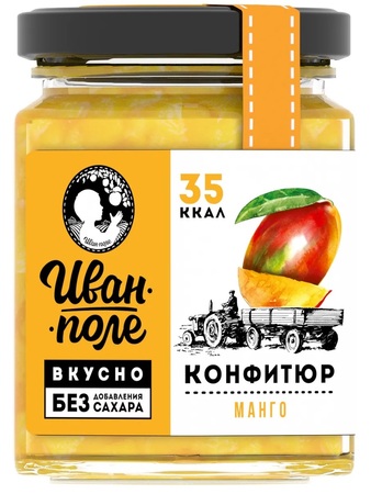 иван-поле конфитюр на эритрите 180г манго в интернет-аптеке Пермфармация