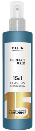 Ollin professional perfect hair крем-спрей несмываемый 15в1 250мл в интернет-аптеке Пермфармация