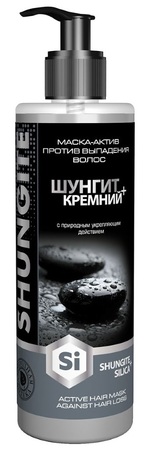 природная аптека шунгит маска-актив против выпадения волос 180мл шунгит+кремний в интернет-аптеке Пермфармация