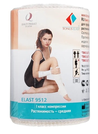 tonus elast бинт эластичный like a ninja 3.5мх8см ср в интернет-аптеке Пермфармация
