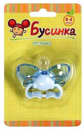Бусинка соска-пустышка силиконовая 0-6мес ракушка 404 в интернет-аптеке Пермфармация