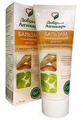 Добрый аптекарь бальзам для ног тонизирующий 75мл с экстрактом пиявки