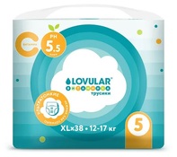 Lovular трусики-подгузники р.xl 12-17кг n38 витаминка