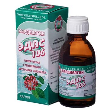 эдас-106 капли д/вн.пр. 25мл фл-кап. в интернет-аптеке Пермфармация