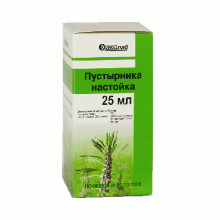 Пустырника настойка 25мл фл.в инд.уп. эколаб в интернет-аптеке Пермфармация