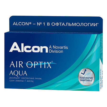 Air optix aqua линзы контактные -3.50/8.6/14.2 n3 в интернет-аптеке Пермфармация