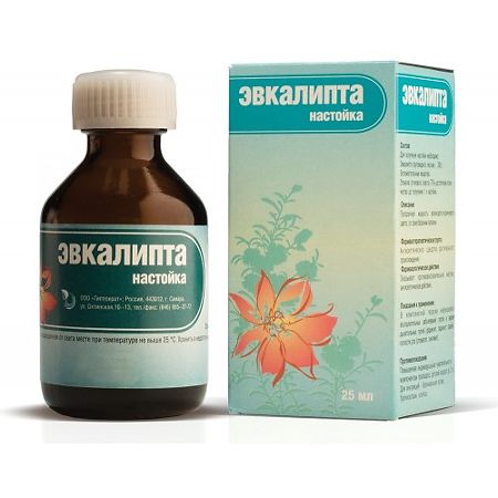 Эвкалипта настойка 25мл фл.в инд.уп. гиппократ в интернет-аптеке Пермфармация