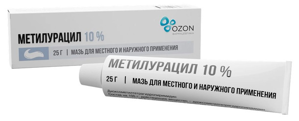 Метилурацил мазь для мест.и наружн.прим-я 10% 25г озон в интернет-аптеке Пермфармация