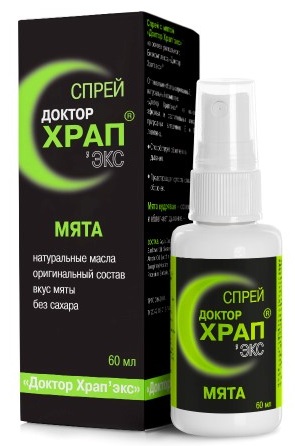 Доктор храп экс спрей 60мл с мятой в интернет-аптеке Пермфармация