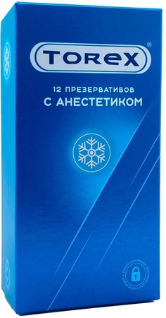 Torex презервативы продлевающие n12 с бензокаином в интернет-аптеке Пермфармация