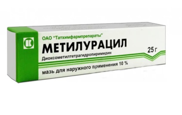 Метилурацил мазь д/мест.и наруж.прим-я 10% 25г туба тхфп в интернет-аптеке Пермфармация